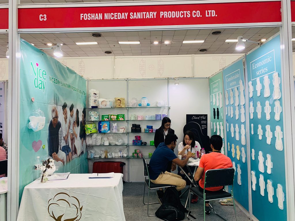 India Non-woven Exhibition NiceDay Sanitary products