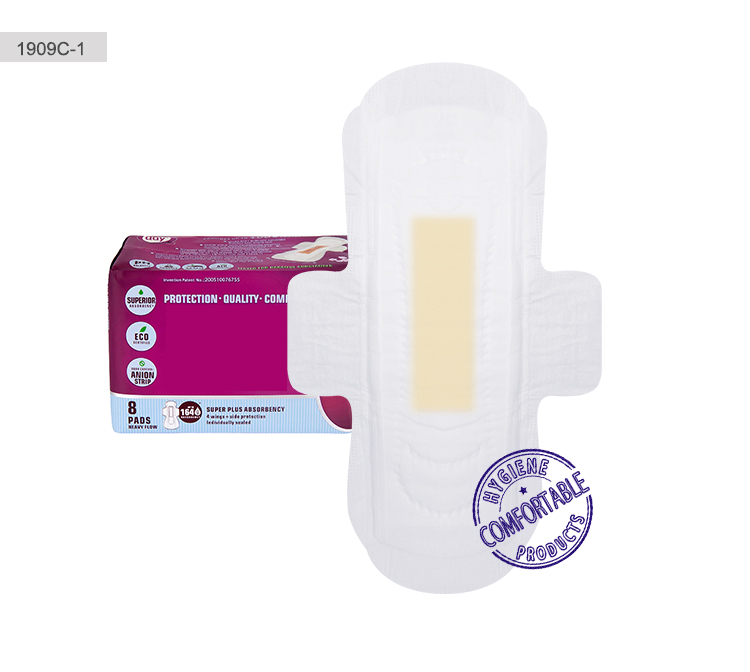 OEM American brand name anion sanitary napkins heavy flow pads sanitary for women NDC-1-245 Niceday